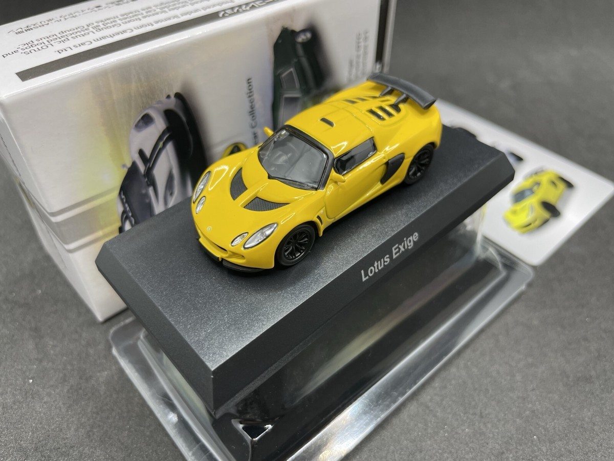 Kyosho 1/64 Lotus collection Lotus Exige Yellow diecast