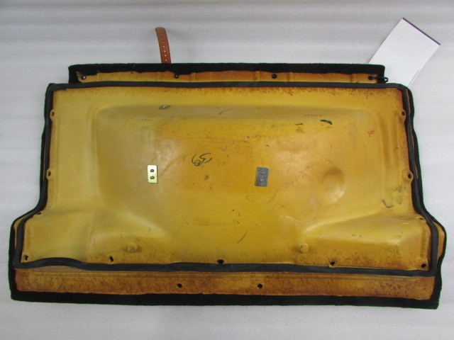 Ferrari 360, Front Trunk Carpet, Back Panel, Black, Used, P/N 67748500