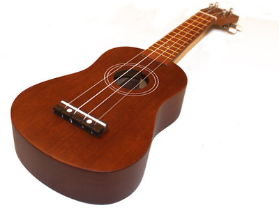 Vintage Plus LINKSHAND Sopran Ukulele Outfit + ADLERSAITEN