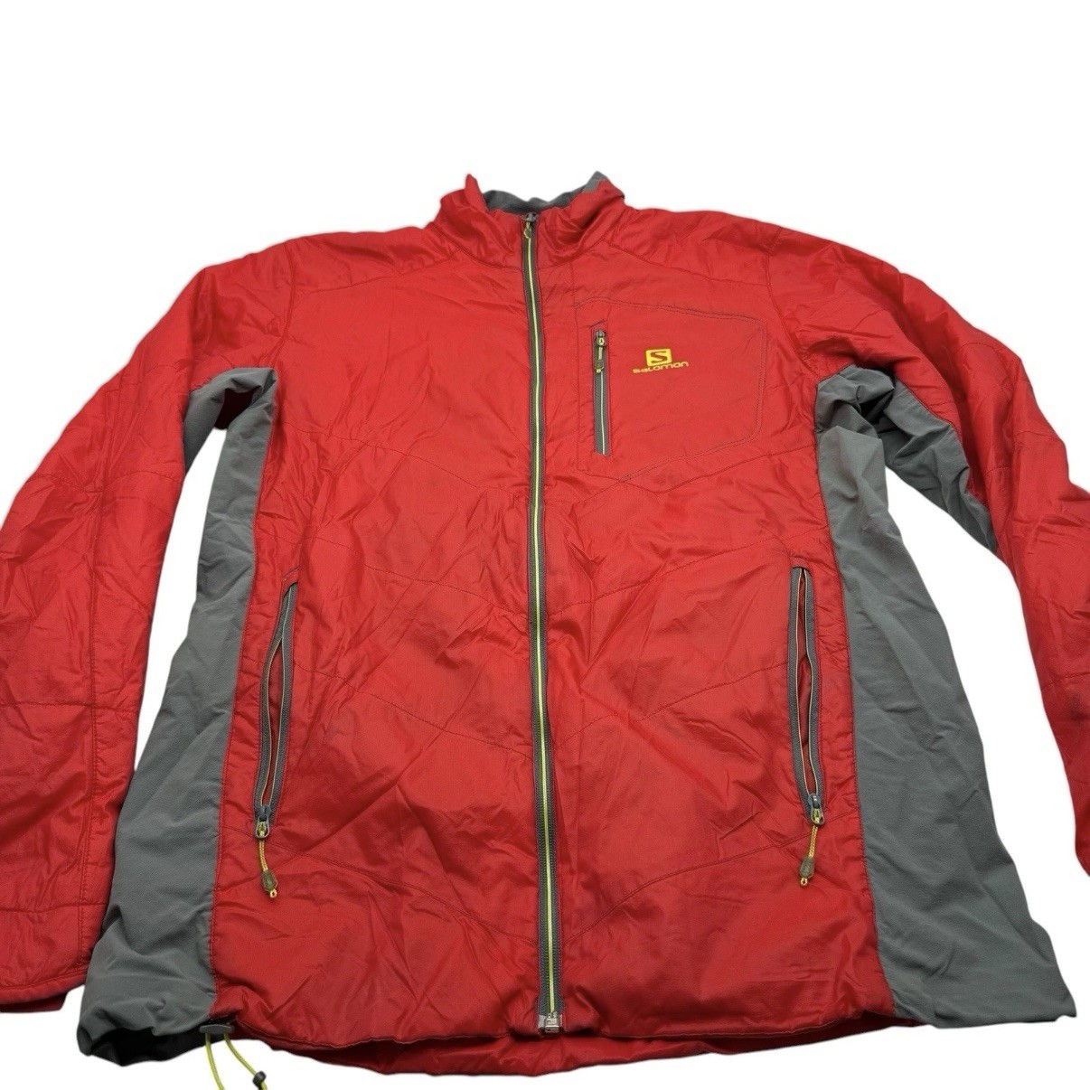 Salomon Minim Giacca Uomo Media Full Zip Acti Loft Puffer Escursionismo Leggera