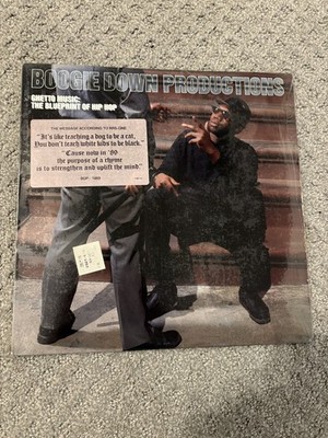 Boogie Down Productions Ghetto Music The Blueprint Of Hip Hop LP 1989 Jive