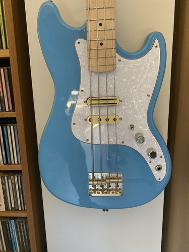 Modified Squire by Fender sonic Bronco bass with a difference