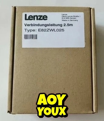 One Brand New LENZE E82ZWL025 Inverter Programmer Cable 2.5M
