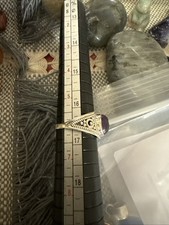 Sterling Silver/925 Amethyst Ring Size 6