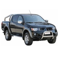 FrontbüGel FrontschutzbüGel FüR Mitsubishi L200 2006-2009 ø63Mm Stahl Silber