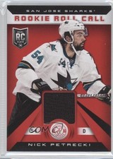 2013-14 Totally Certified Rookie Roll Call Red Jersey Nicholas Petrecki Nick 0f8
