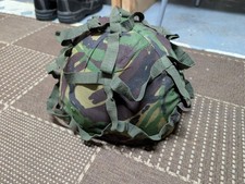 British Army GS MK6 Combat Helmet Large with Camouflage DPM Cover 1988