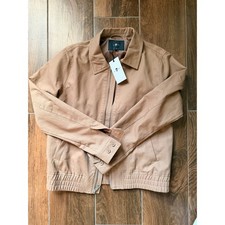 NWT 7 For All Mankind Mens Tan Cotton Herring...