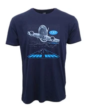 BOEING 737 MENS GRAPHIC T SHIRT