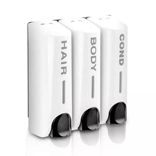 Wall Mounted Soap Dispenser Liquid Soap Shower Lotion Dispenser for Bathroom