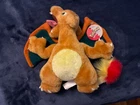 NWT Pokémon Charizard 12" Plush Toy! Nintendo Vintage 1999 New Old Stock