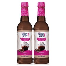 Jordan's Skinny Mixes Sugar Free Coffee Syrup, Mocha Coffee Flavoring Syrup, ...
