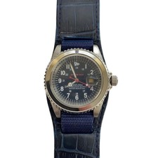 JAM HOME MADE◆Quartz watch/analog/--/NVY/NVY/15TH ANNIVERSARY