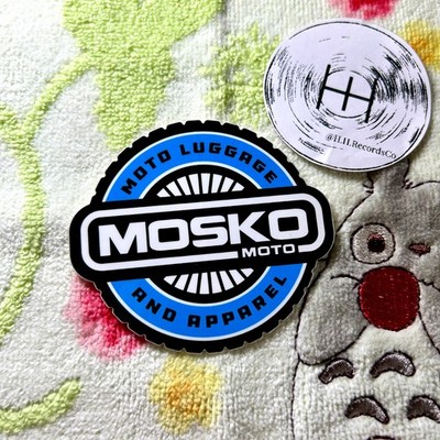 Mosko Moto Luggage & Apparel Offroad Motorcycle 2'' Official Decal Sticker New