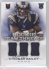2013 Momentum Rookie Team Threads Triple Materials /299 Stedman Bailey #27 0f8