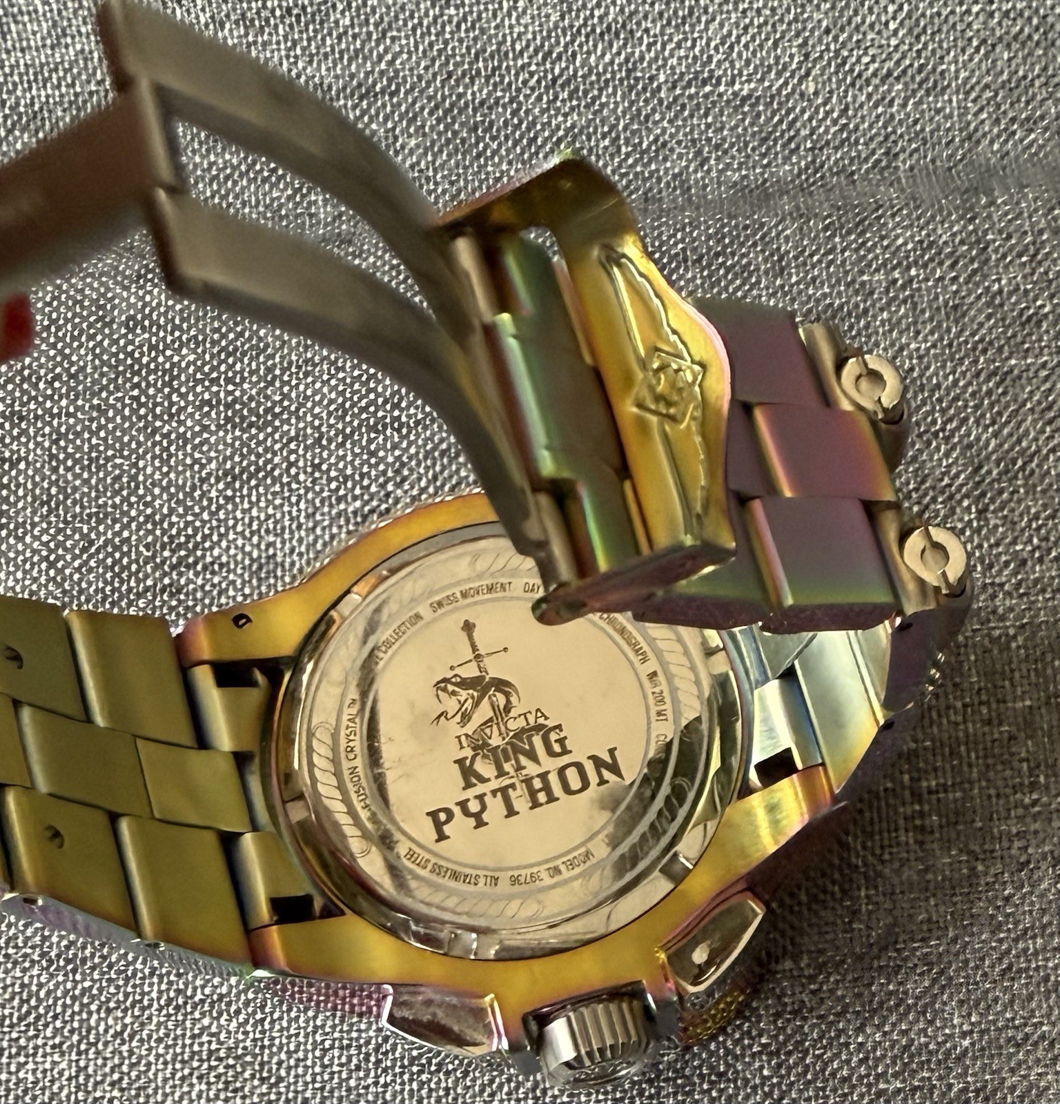 Rare Invicta King Python # 39736 With Brand New B… - image 8