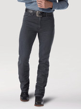 Men's Wrangler Cowboy Cut Slim Fit Charcoal Gray Jean 936CHG