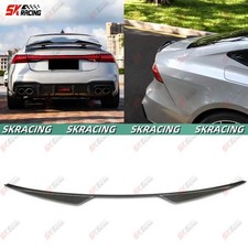 Dry Forgeddry Twill Carbon Fits Audi A7 S7 Sportback 2019-25 Rear Spoiler Wing Dry Forgeddry Twill Carbon Fits Audi A7 S7 Sportback 2019-25 Rear Spoiler Wing