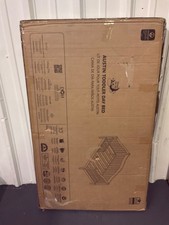 Dream On Me Austin Toddler Day Bed with Rails in White, Low to Floor Toddler Day