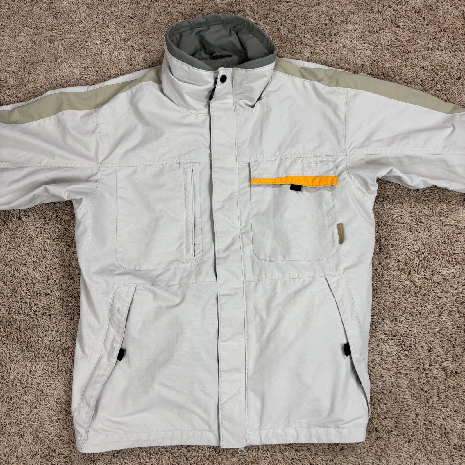 Columbia Jacket Mens Convert Performance Board Snowboard Hike Lined Sz L