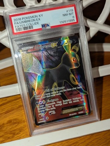 2016 Pokémon XY FA/Umbreon EX Foil PSA 8 Near Mint