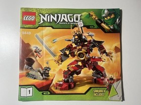 Lego Ninjago 9448 Samurai Mech - Instructions Only