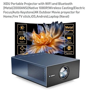 Projecteur portable avec WIFI et Bluetooth & construit en haut-parleurs