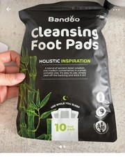 Bandoo Cleansing Foot Pads 10 Pads Pack, Holistic Treatments