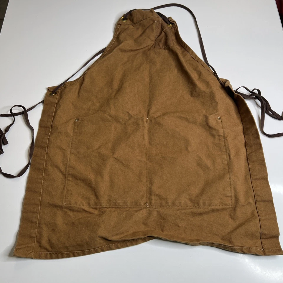 Apron (one Size Fits Most) Made From Canvas #537 - Image 4 of 4