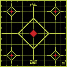 Pro-Shot 12SIGREEN5PK SplatterShot Sight-In Self-Adhesive Paper Black/Green 12"