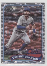 2024 Series 2 1989 Topps Baseball Mega Box Foilboard Dansby Swanson #89B2-17 kq9