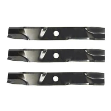 Set of (3) Interchangeable Mulching Mower Blades Requires (3) for 52" cut
