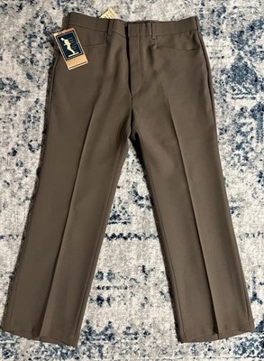 Levi s Action Slacks 1974 Sta-Prest 36x29 Deadstock Orig FLASHERS Powell, Tenn
