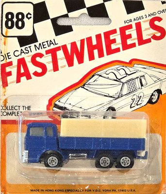 Die Cast Metal FastWheels Delivery Truck