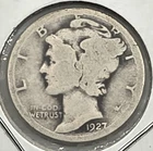 1927D Mercury Dime - 99 Years Old!!  ☆ BELOW SILVER VALUE ☆