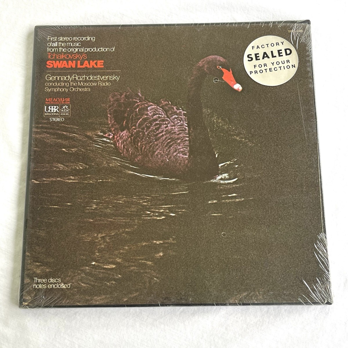 Tchaikovsky's Swan Lake Rozhdestvensky Moscow Radio Symphony