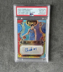 Chet Holmgren Auto Psa 10 for sale | eBay
