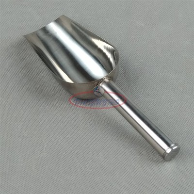 One New Stainless Steel Flour Hand Bar Buffet Scoop Tools Wedding ice   tool *pt