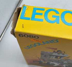 LEGO 6080 King's Castle ONLY BOX EMPTY OVP Vintage Retro Castle Ritter