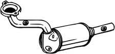 Katalysator Euro 4 090-224 BOSAL für DACIA LOGAN SANDERO