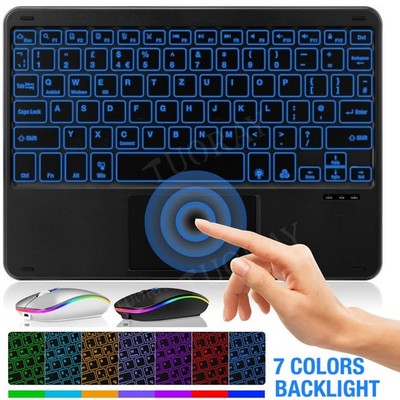 Touchpad Beleuchtete Tastatur Maus Für Huawei MatePad 11/T10/Honor Pad X9 X8 Pro