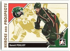 2007-08 In The Game Heroes and Prospects #21 Benoit Pouliot Houston Aeros