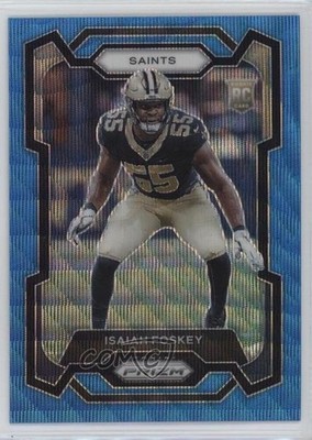 2023 Panini Prizm Rookies Blue Wave 13/199 Isaiah Foskey #373 Rookie RC 0w27