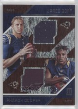 2016 Unparalleled RPS Rookie Dual Memorabilia /149 Jared Goff Pharoh Cooper 1u6