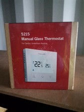 Manual Glass Thermostat For Electric Underfloor Heating. Brand New.
