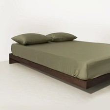 Bamboo Bed Sheet Pet Hair Repellent Cooling Breathable Soft Bedding Premium Twin