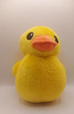 Cute Plush Rubber Ducky Yellow Duck Stuffed Animal Soft Toy for Kids
