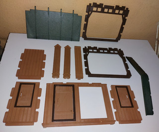 PLAYMOBIL 3768 KONVOLUT WESTERN RANCH ERSATZTEILE !!!!!
