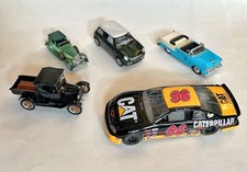 Lot of 5 Collectable Toy Cars - Die Cast - Matchbox - Ford - NASCAR - Chevrolet