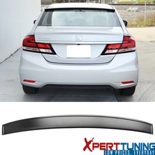 Fits 06-15 Honda Civic Sedan 4DR Rear Roof Spoiler Wing Unpainted IKON Style PP